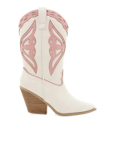 Billini Claire Boot In Ivory Rose In White