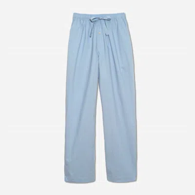The Sleep Code Men's Cosmo Organic Cotton Lounge Pant In Cloud Nine In Blue