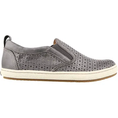 Taos Women's Court Slip On Shoes - Medium Width In Steel In Grey