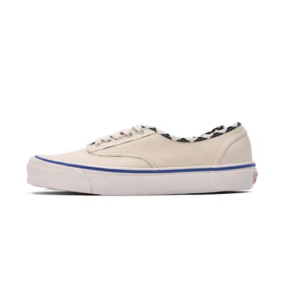 Vans Men's Og Authentic Lx Inside Out Shoes In Checkerboard/cream In Grey