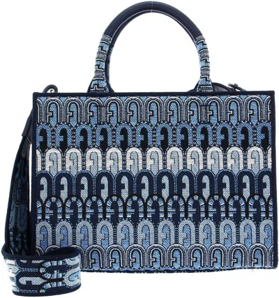 Furla Women's Opportunity S Shopping Tote Bag In Blue