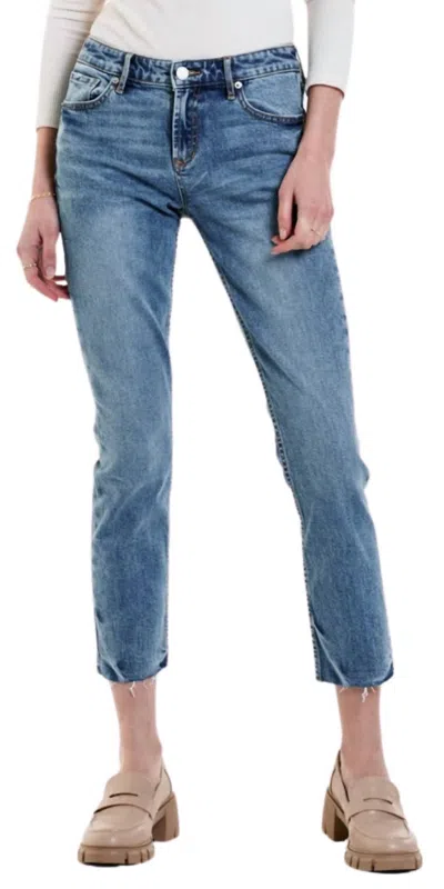 Dear John Denim Women's Blaire Straight Leg Jeans In Lyon In Blue