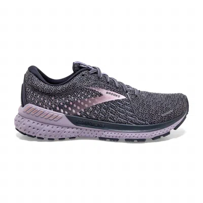 Brooks Women's Adrenaline Gts 21 Running Shoes - B/medium Width In Ombre/lavender/metallic In Multi