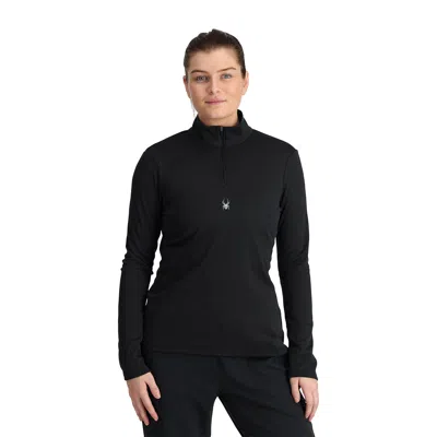 Spyder Womens Tempting Half Zip - Black