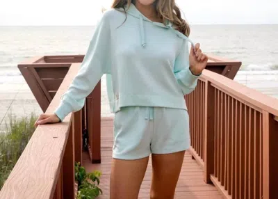 Simply Southern Everyday Shorts In Ice In Blue