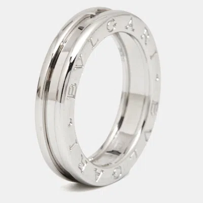 Bvlgari B. Zero1 1-band 18k White Gold Ring