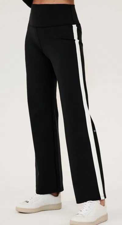 Splits59 Harper Supplex Pant In Black/white In Multi