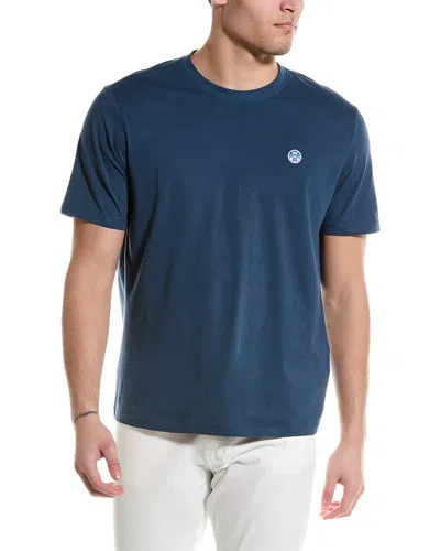 North Sails T-shirt In Blue