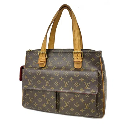 Pre-owned Louis Vuitton Multiple Cité Canvas Shoulder Bag () In Brown