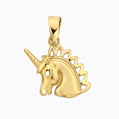Pori Jewelry 14k Gold Unicorn Pendant
