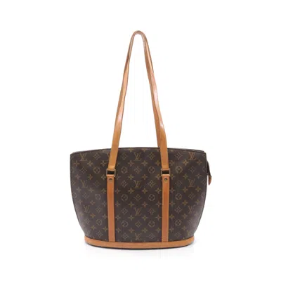 Pre-owned Louis Vuitton Babylon Monogram Shoulder Bag Pvc Leather Brown