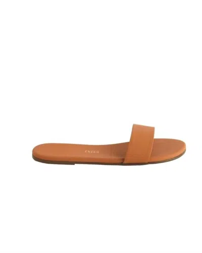 Tkees Women's Alex Flat Slides In Terrra Cotta In Brown