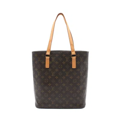 Pre-owned Louis Vuitton Vivian Gm Monogram Shoulder Bag Tote Bag Pvc Leather Brown