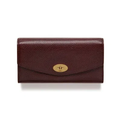 Mulberry Darley Wallet In Red