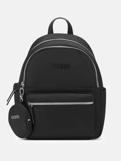 Guess Factory Benfield Nylon Backpack In Black