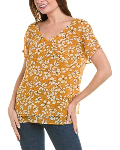 Cabi Thrive Top In Yellow