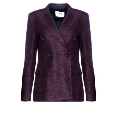 Ql2 Bice Jacket In Dahlia In Purple