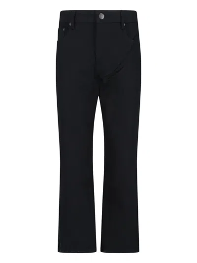 Ami Alexandre Mattiussi Straight Jeans In Black  