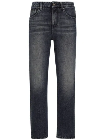 Dolce & Gabbana Boyfriend Jeans In Blue