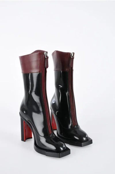 Alexander Mcqueen 11cm Leather Boots In Multi
