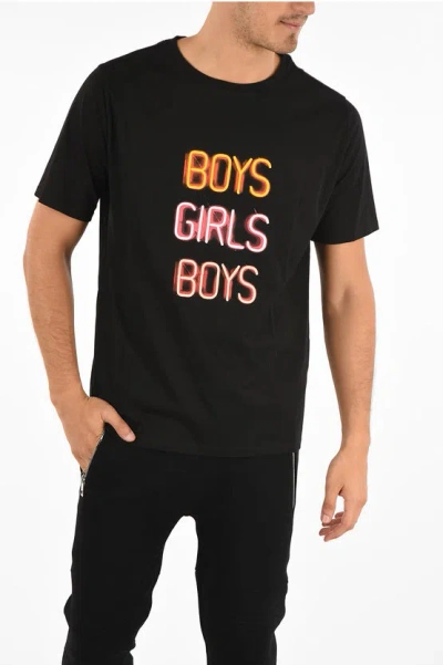 Neil Barrett Boys Girls Boys Printed T-shirt In Black