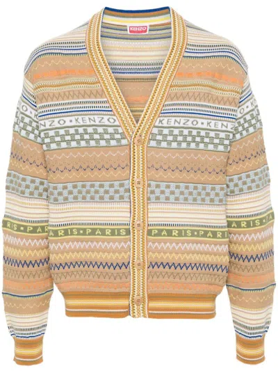 Kenzo Sweaters In Brown