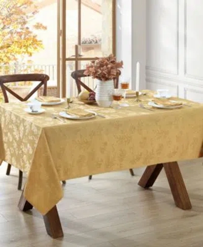 Elrene Elegant Woven Leaves Collection In Ivory