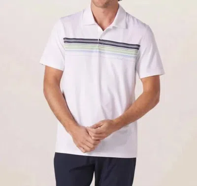 The Normal Brand Normal Script Performance Polo In White