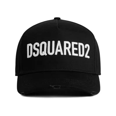 Dsquared2 Caps In Black
