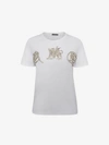 Alexander Mcqueen Embroidered T-shirt In White