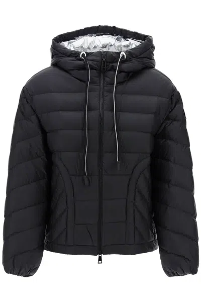 Moncler Delfo Down Puffer Jacket In Black