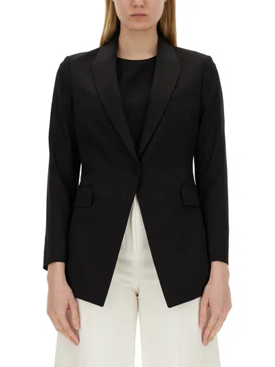 Theory Waist Tab Jacket In Black