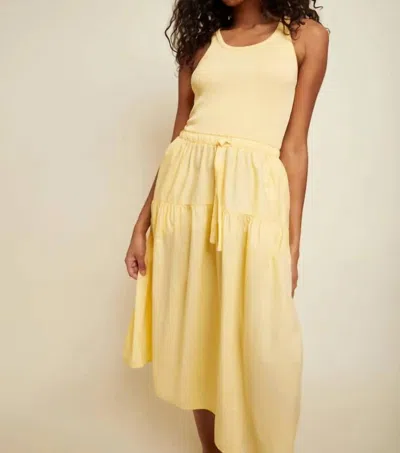 Nation Ltd Frannie Dress In Yellow