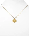 Kate Spade 12k Gold-plated Initials Pendant Necklace, 17" + 3" Extender