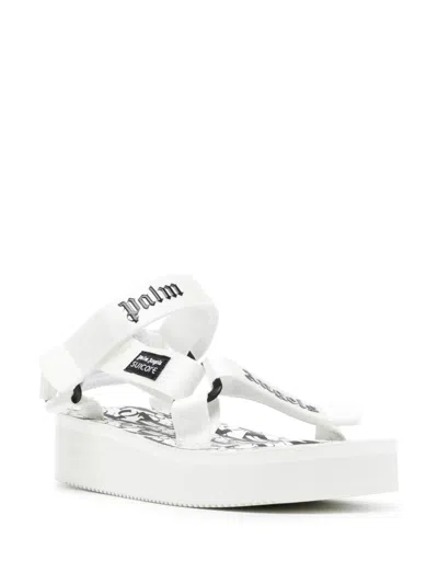 Palm Angels Depa  X Suicoke Sandals In White