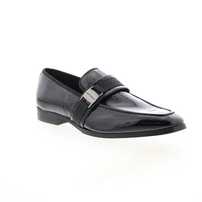 Pre-owned Bruno Magli Jupiter Jupiter Mens Black Loafers & Slip Ons Casual Shoes