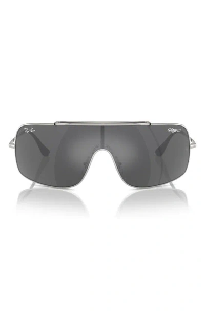 Ray Ban Wings Iii Sunglasses Silver Frame Grey Lenses 01-36