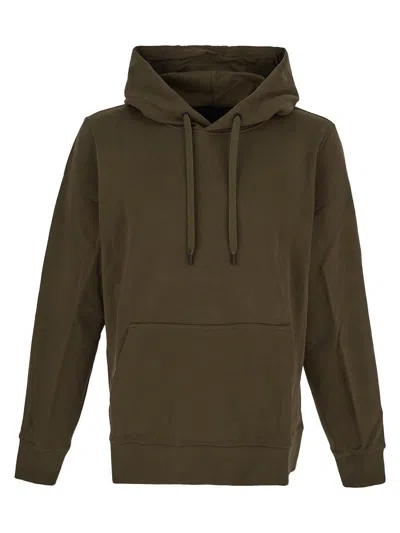 Canada Goose Huron Cotton Hoodie In Green