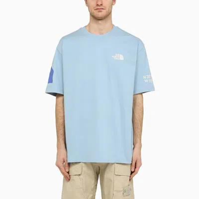 The North Face T Shirt Exploring Never Stop Light Blue
