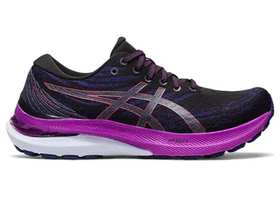 Asics Women's Gel-kayano 29 Running Shoes - B/medium Width In Black/red Alert In Purple