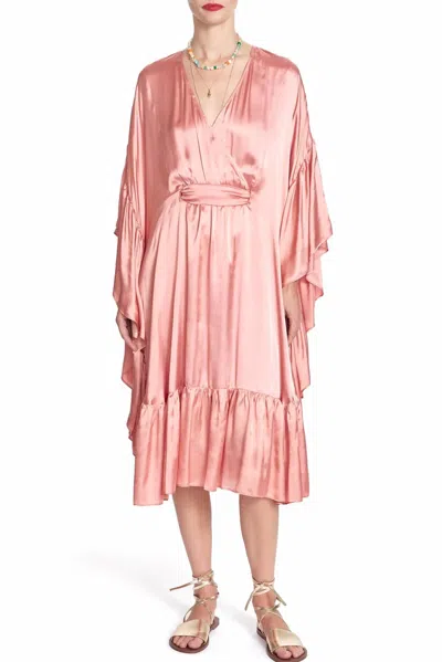 Corey Lynn Calter Paige Dress In Terracotta In Pink