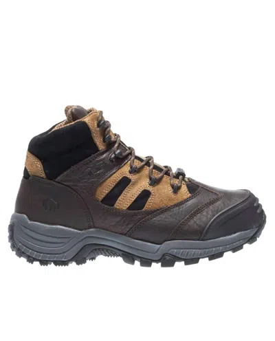 Wolverine Men's Kingmont Composite Toe Hiker Shoes - Medium In Dark Brown/black