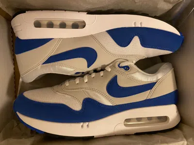 Pre-owned Nike Air Max 1 86 Og Big Bubble Do9844 101 Royal Blue Us 12 Uk 11 Eur 46 In Mehrfarbig