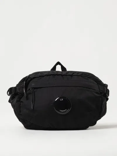 C.p. Company Lens-detail Belt Bag In Black