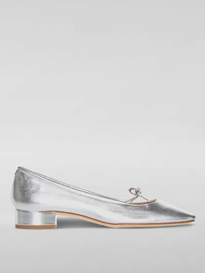 Aeyde Ballet Pumps  Woman In Silver