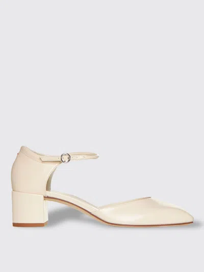 Aeyde High-heeled Shoe In Cream