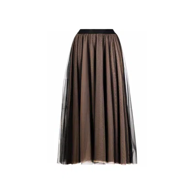 Blanca Vita Gigaro Skirt In Brown