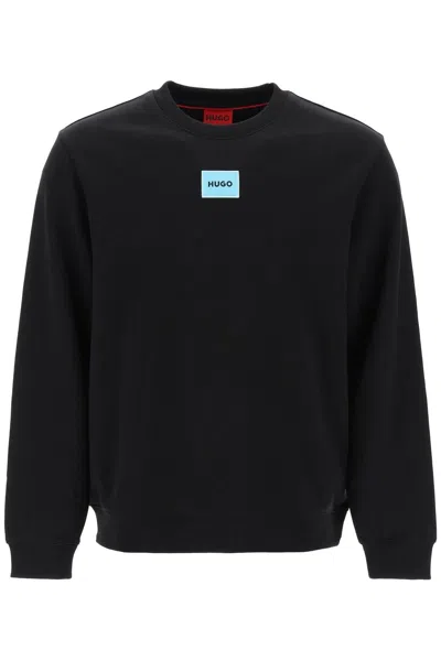 Hugo Diragol Light Sweatshirt In Black