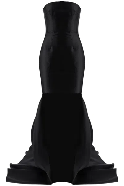 Solace London The Neva Mini Dress In 黑色的
