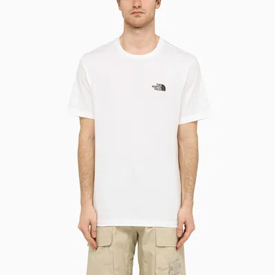 The North Face Logo Print T Shirt White